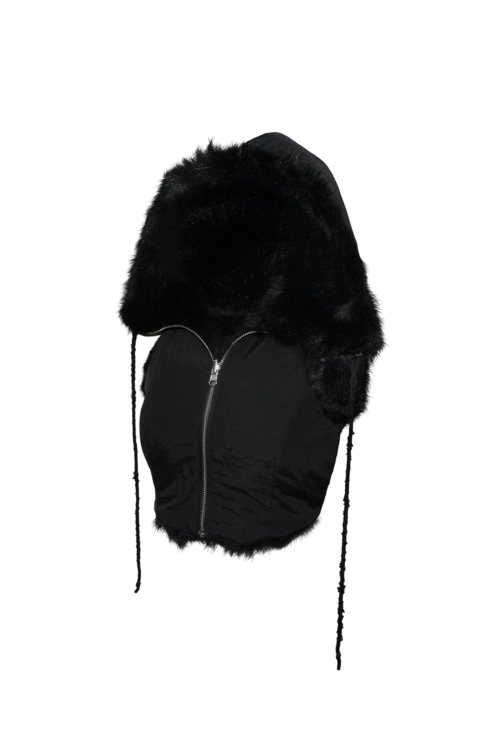 flip fur vest