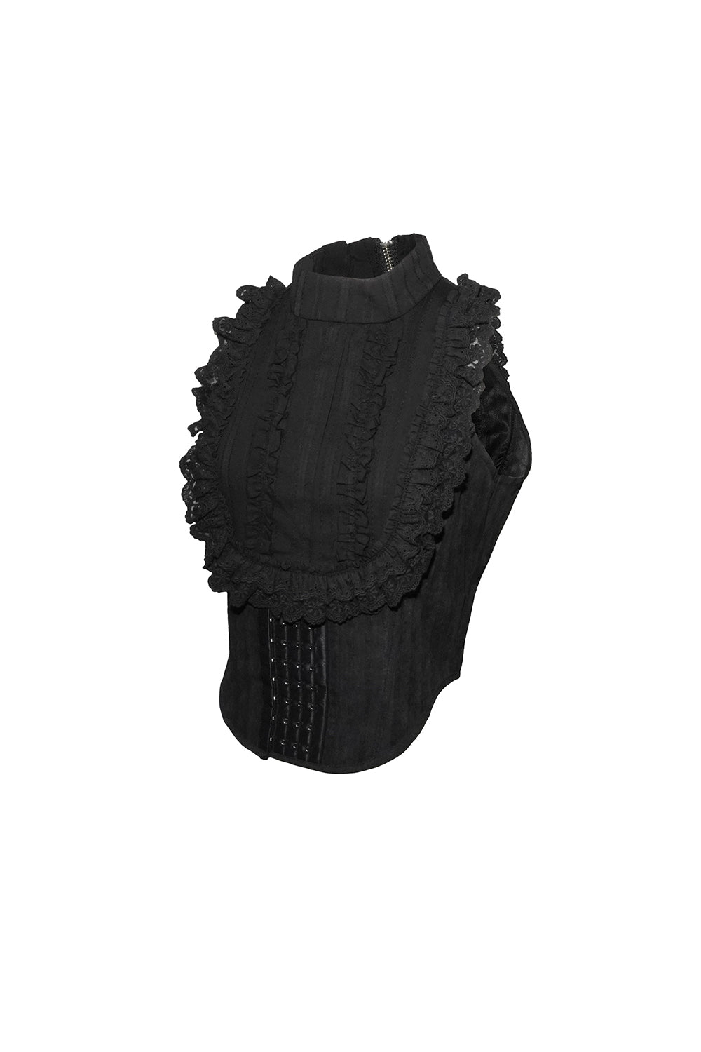 bib corset blouse