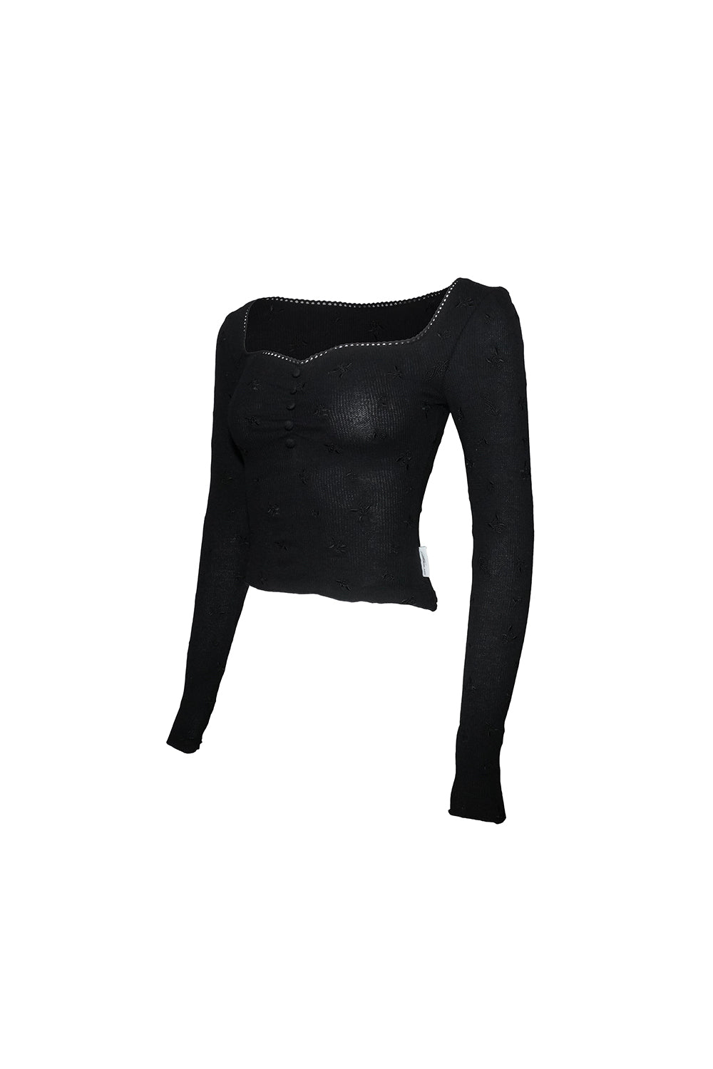 theredthreadトップス THEREDTHREAD / ザレッドスレッド】embroidery thermal tops