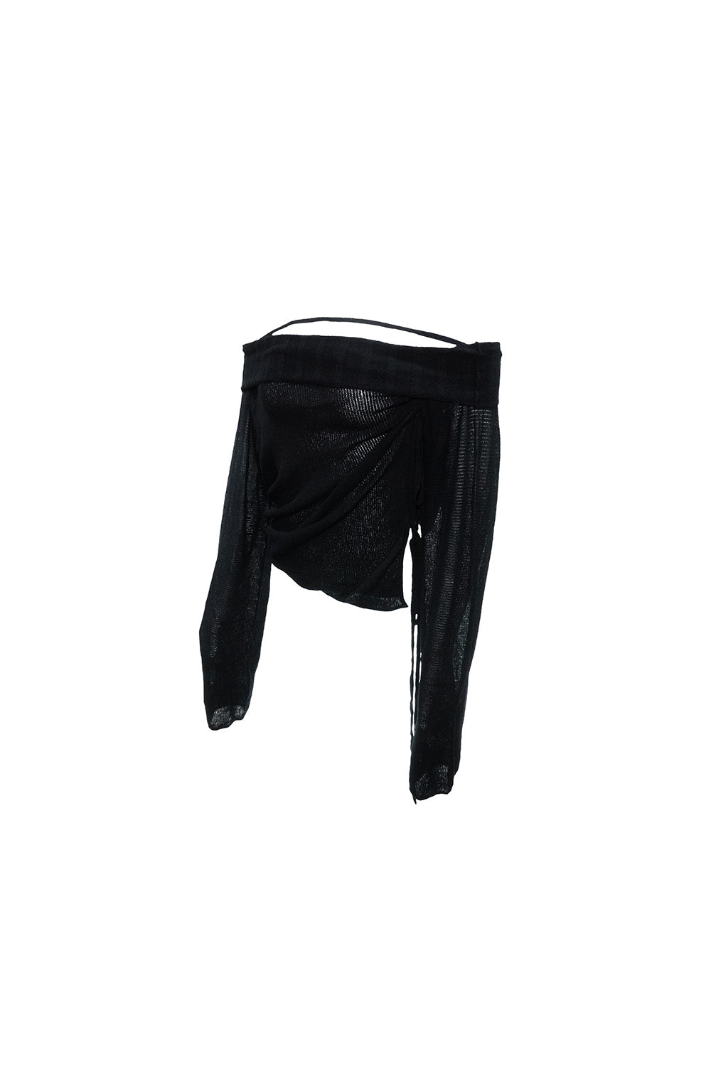 S loose off shoulder knit