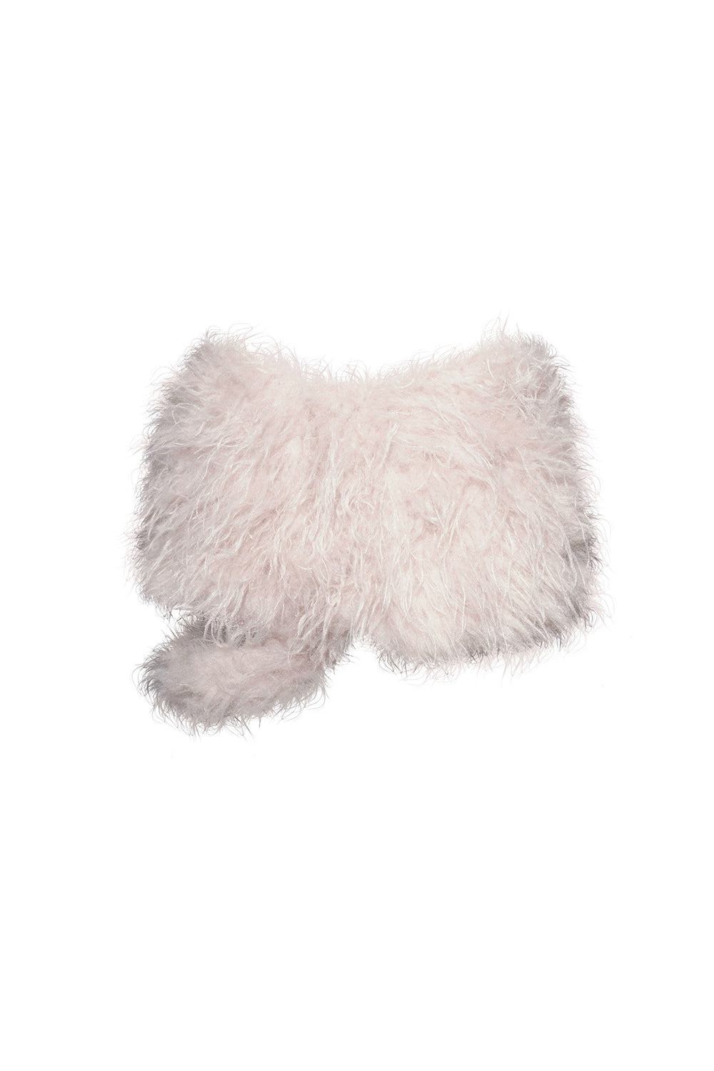 curly fur shorts