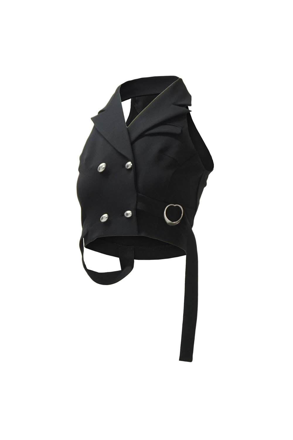S ring tailored vest