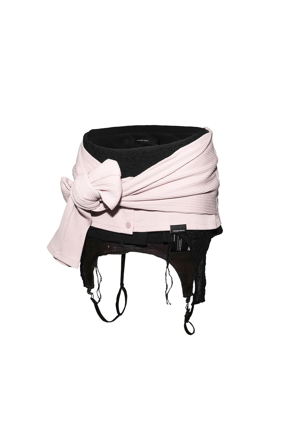 veil layered skirt mini