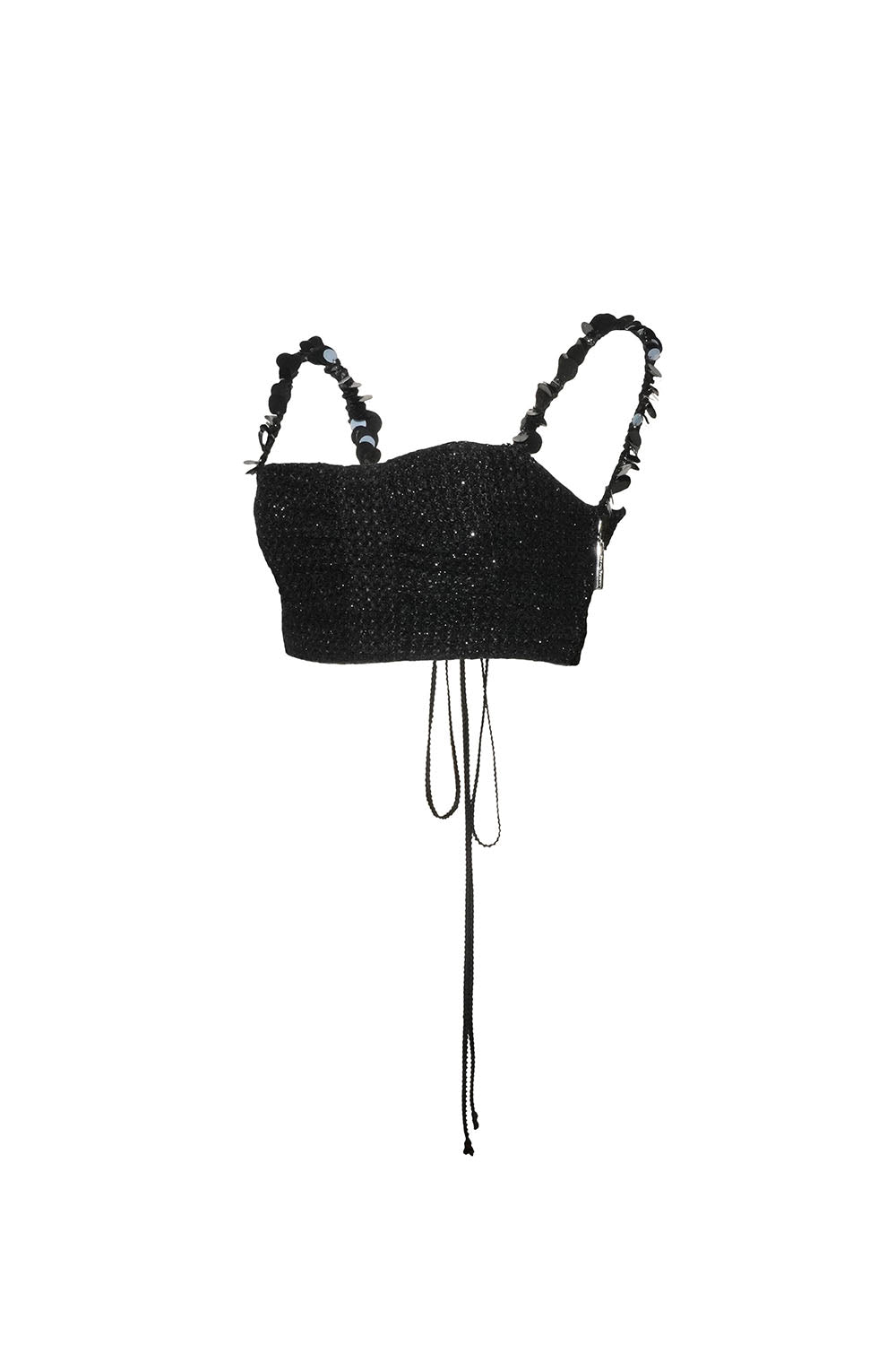 S petite tweed bustier