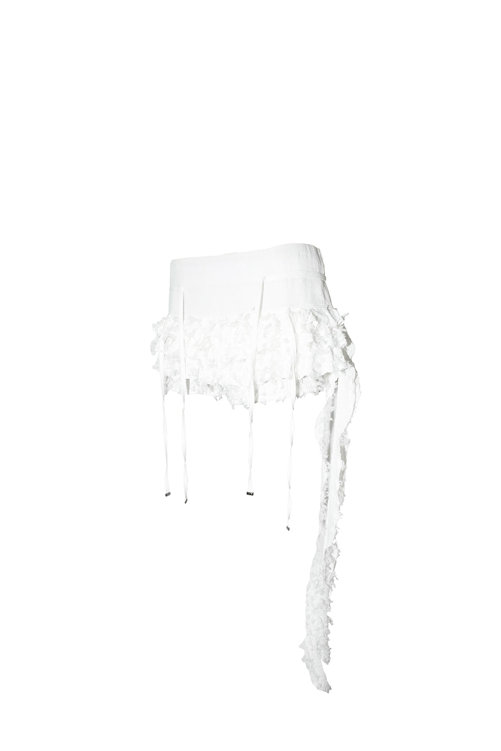 frill cascade skirt