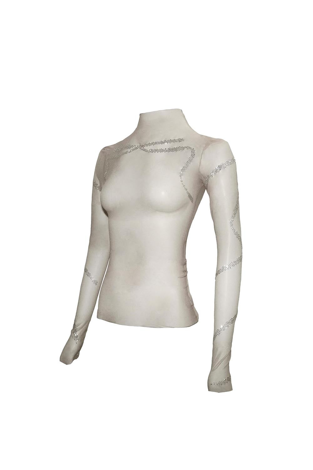 S ribbon tops rhinestone