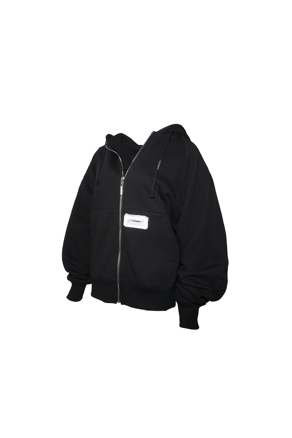 S fleece zip up hoodie