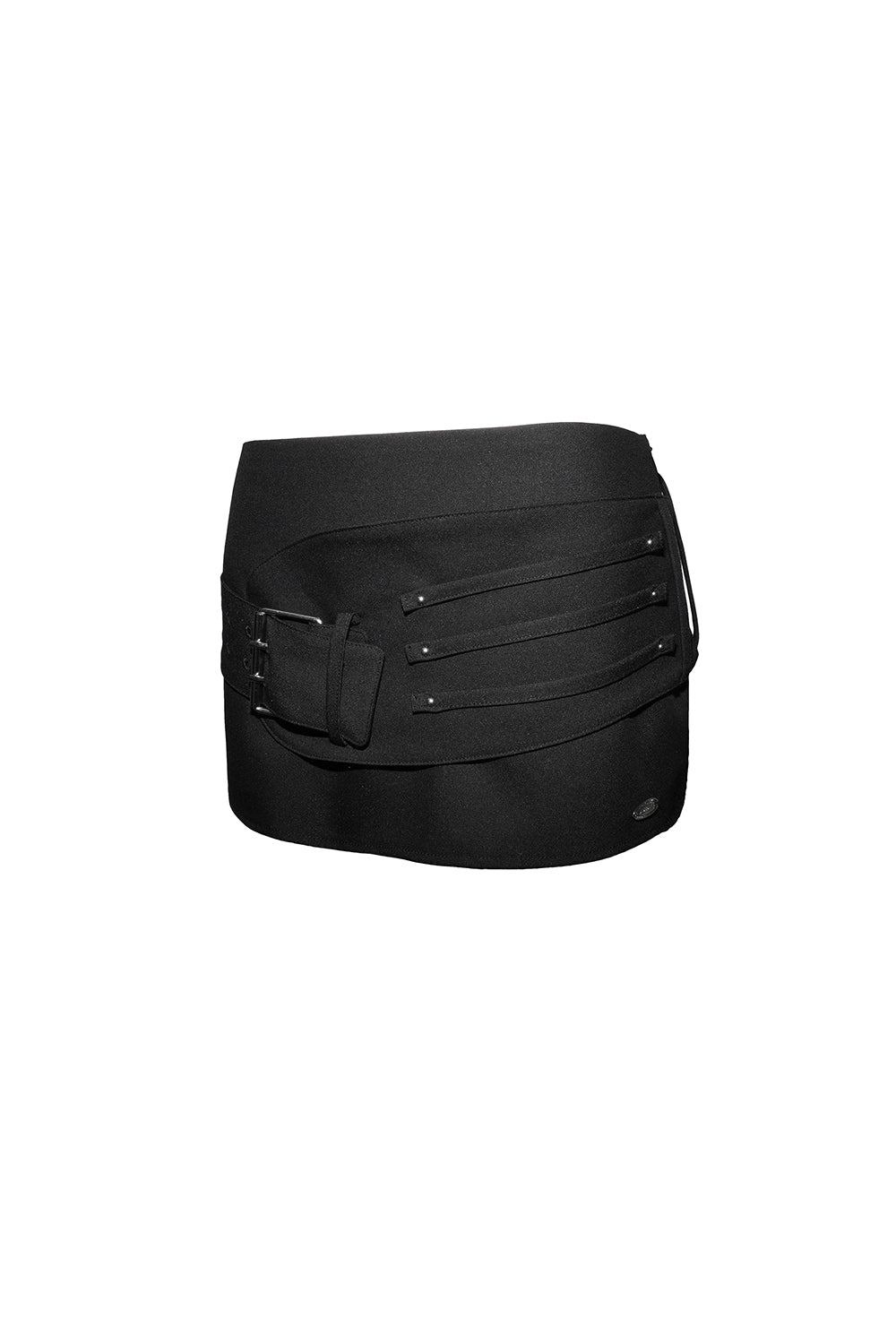 studded belt skirt mini
