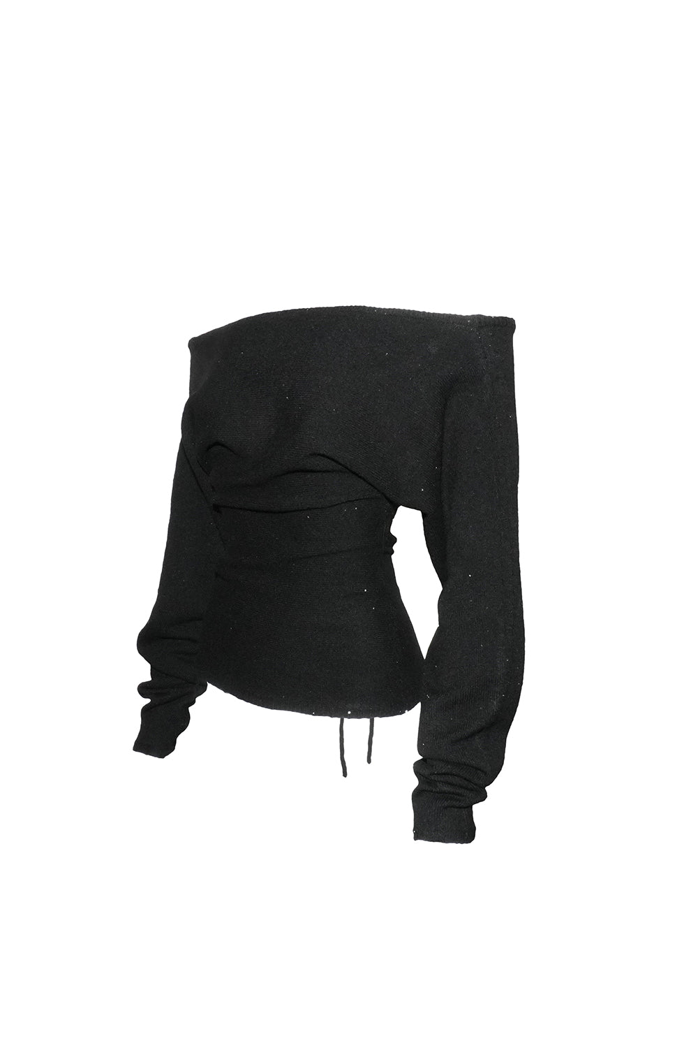 S sequin offshoulder knit