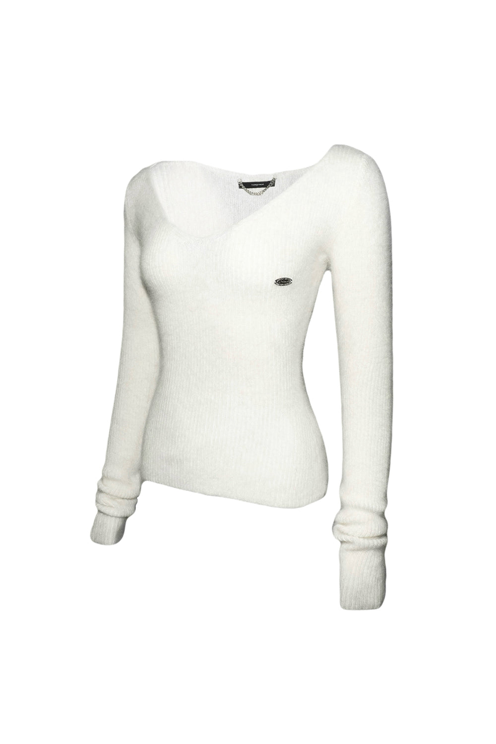 angora cocoon knit