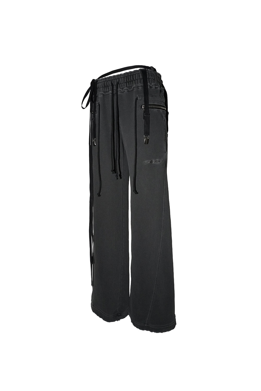 garter zip sweat pants