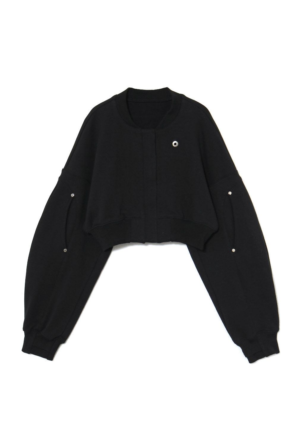 S sweat jacket cropped