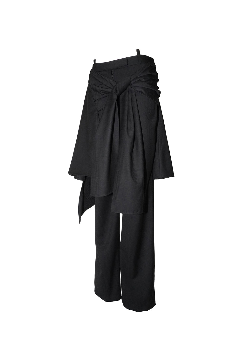 THEREDTHREAD / ザレッドスレッド】S drape wrap slacks