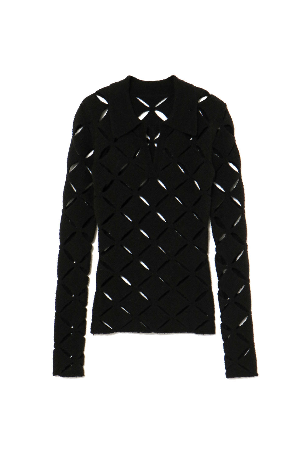 THEREDTHREAD / ザレッドスレッド】S knit fit tops repeat petal