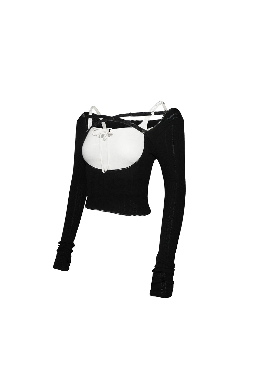 strap layered tops