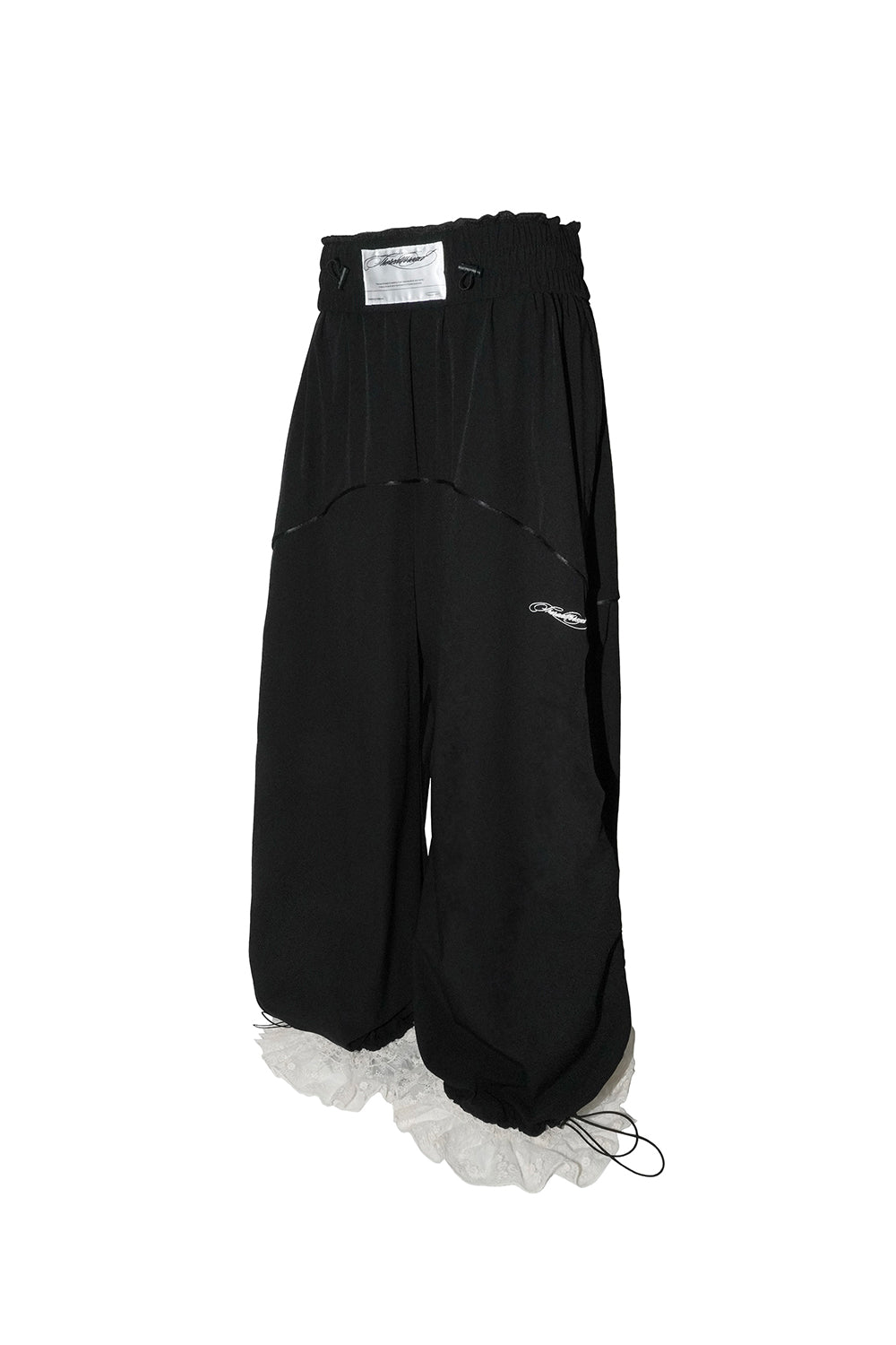 nylon jersey pants lace