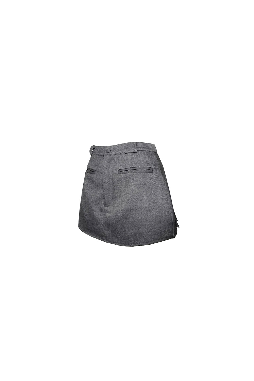 THEREDTHREAD / ザレッドスレッド】back pleats skirt