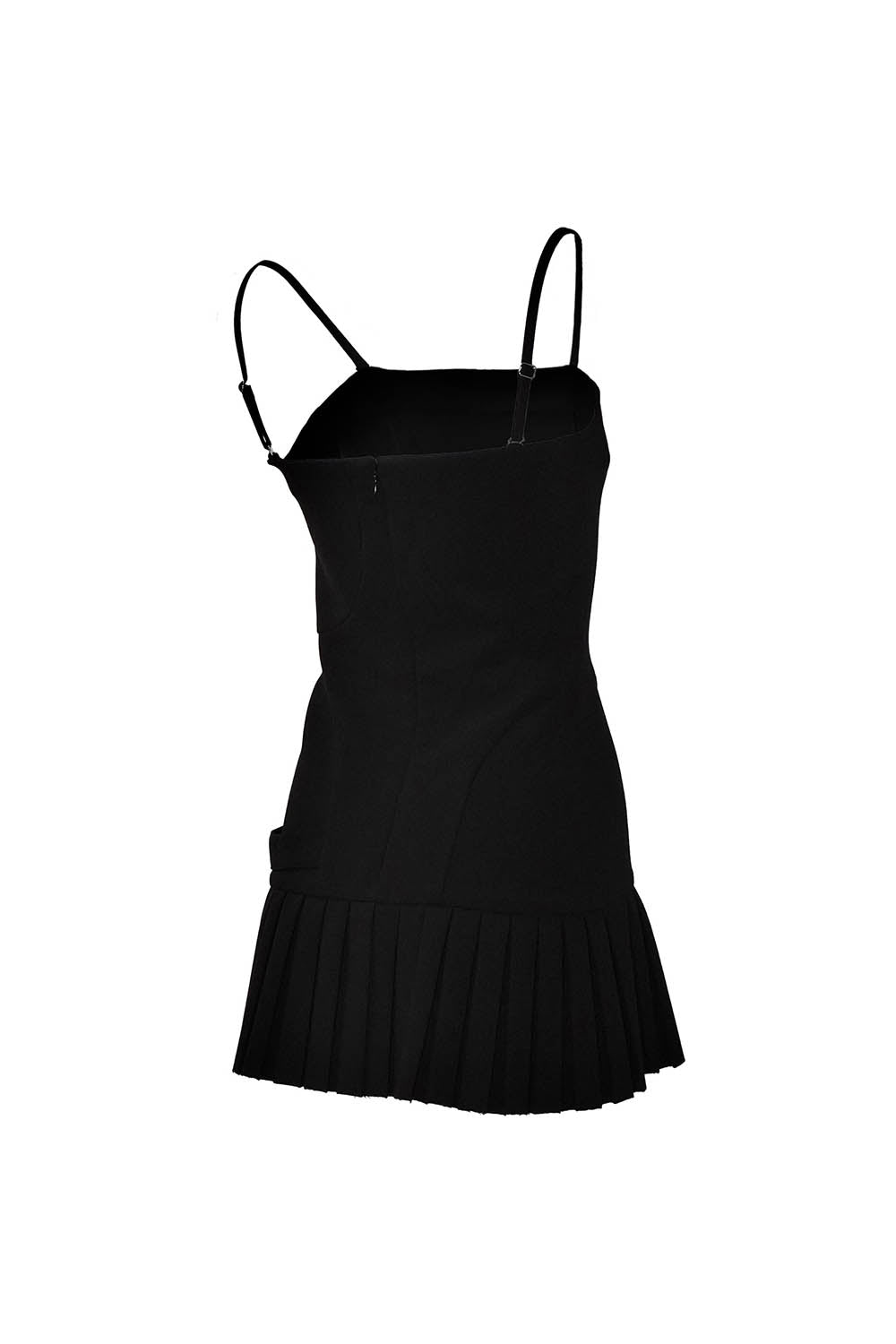 THEREDTHREAD / ザレッドスレッド】S oval pleats dress