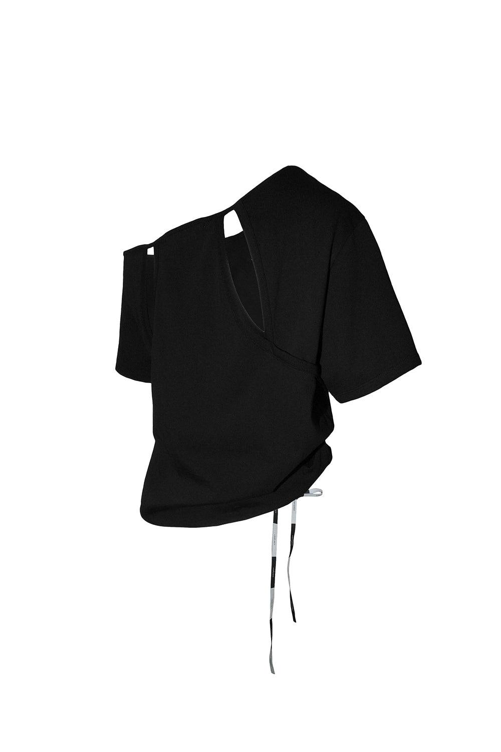 THEREDTHREAD / ザレッドスレッド】ink script offshoulder tops
