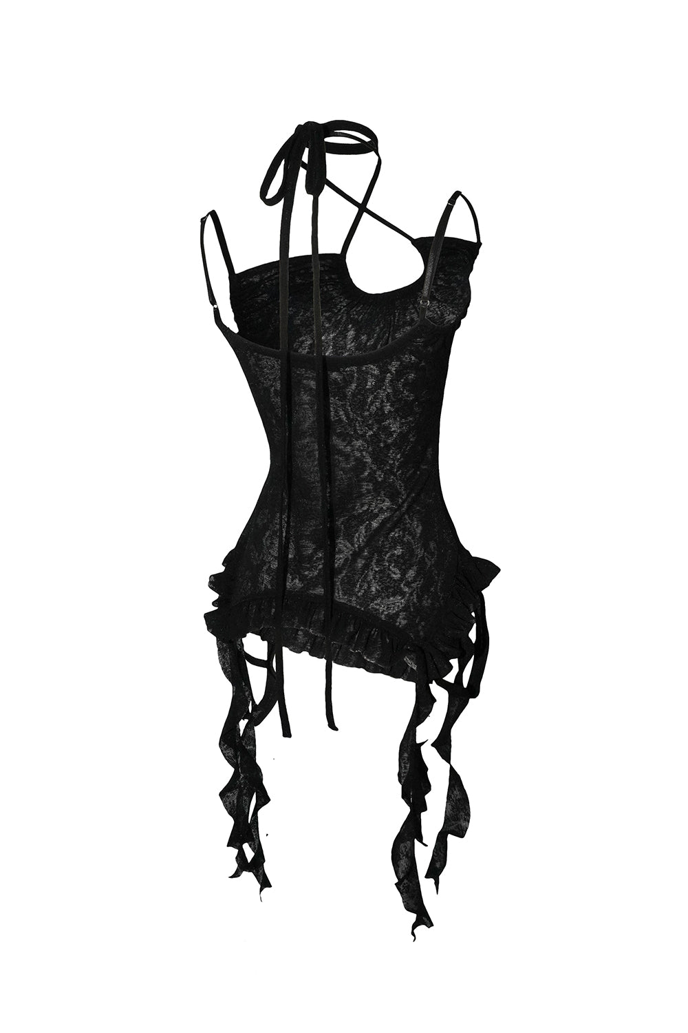 halter tail tops