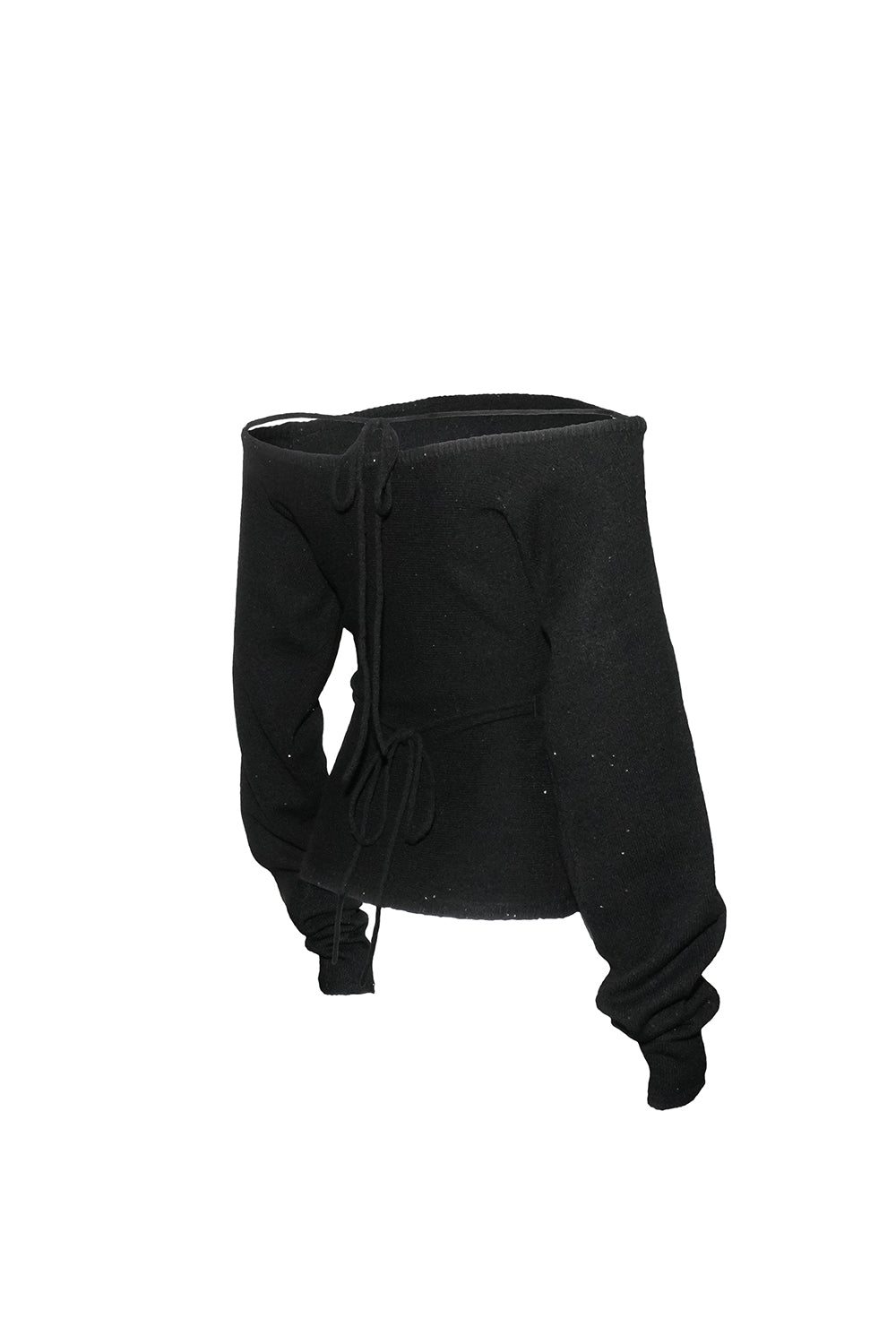 S sequin offshoulder knit