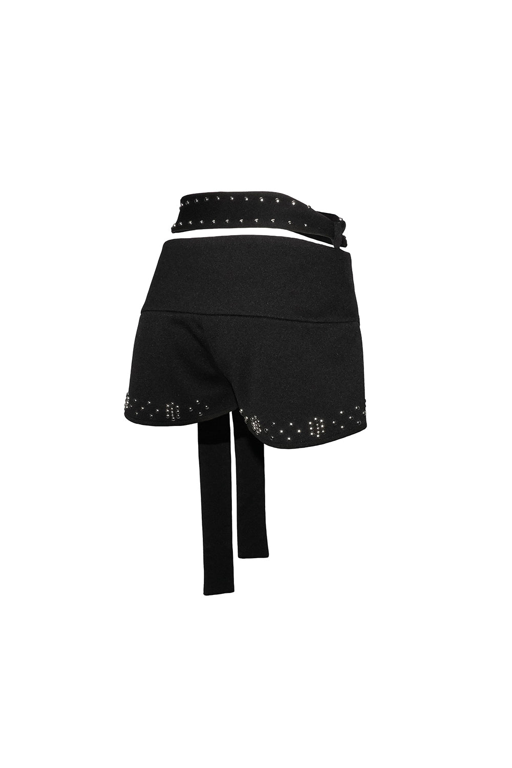 studded shorts