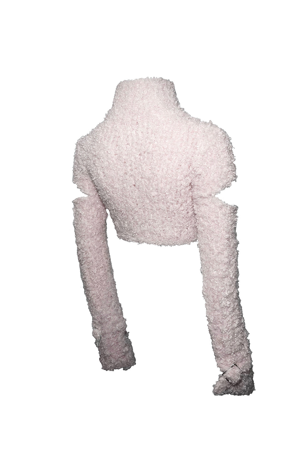 hand knit zip jacket