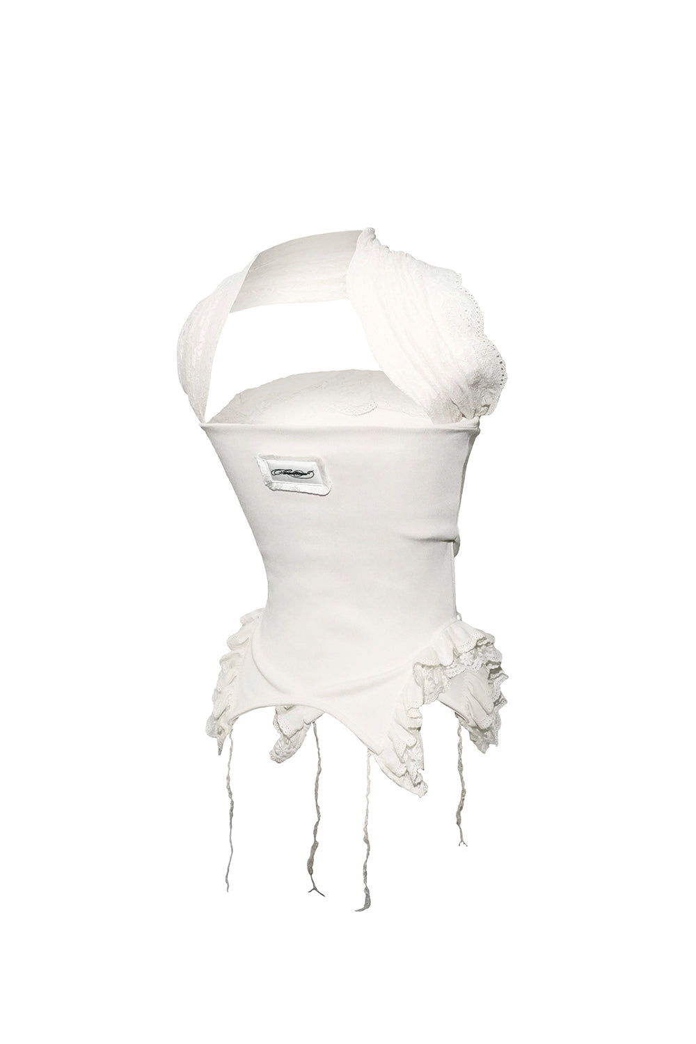 choker lace halter tops