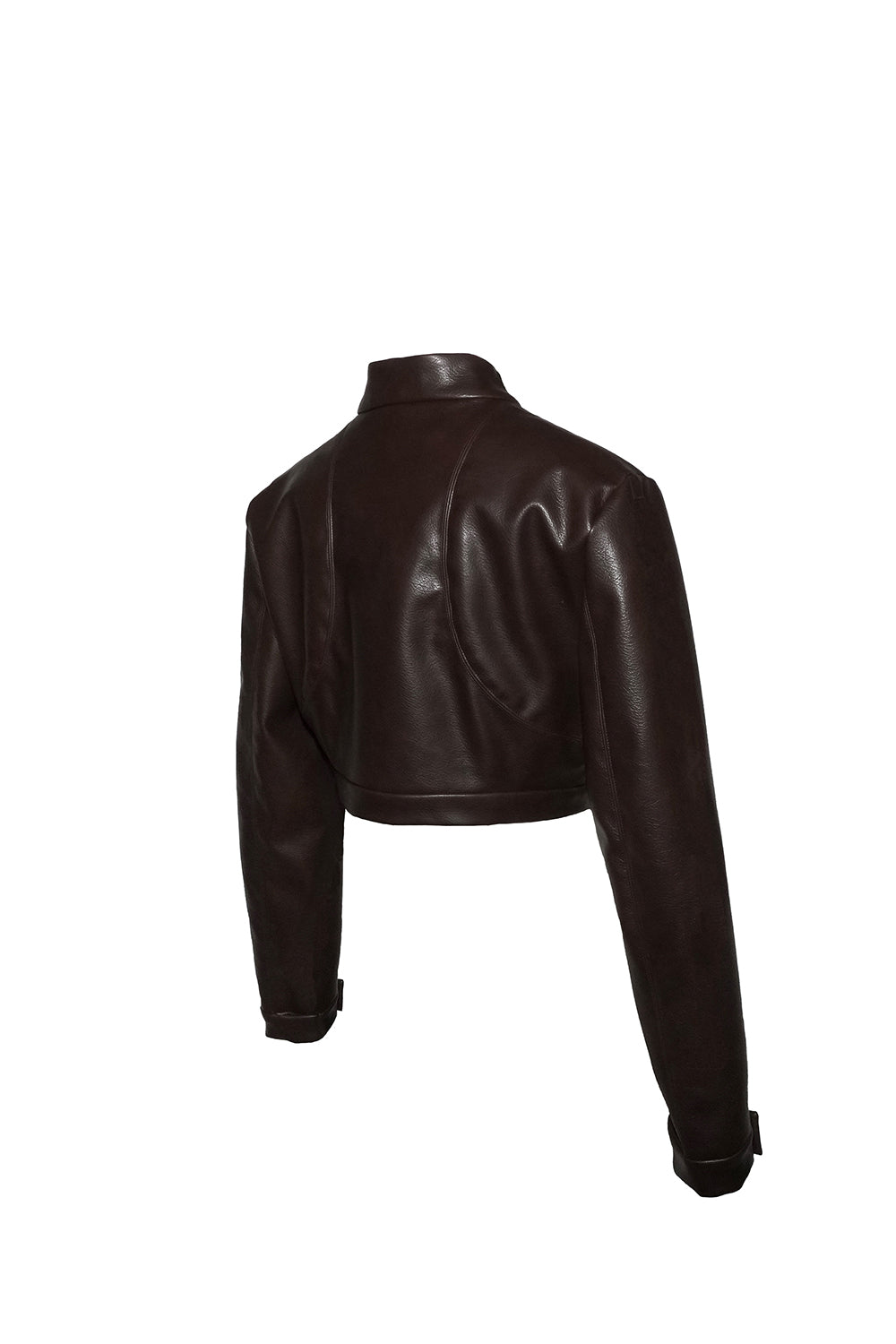 S urban leather cropped