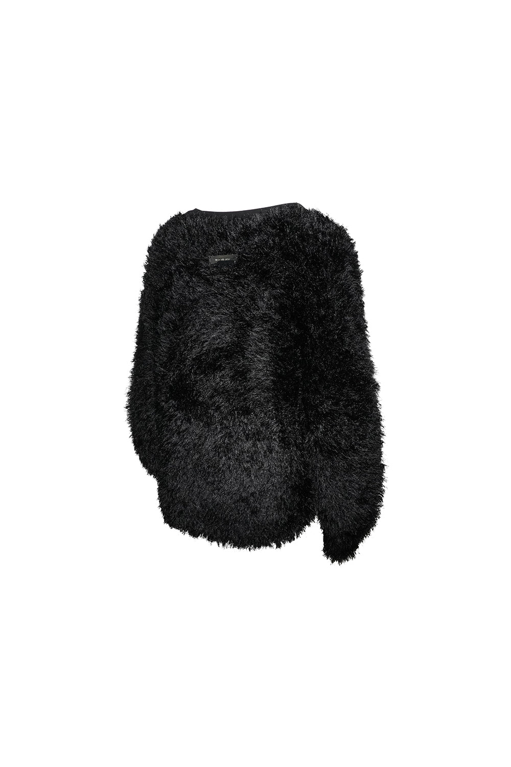 basic shaggy cardigan