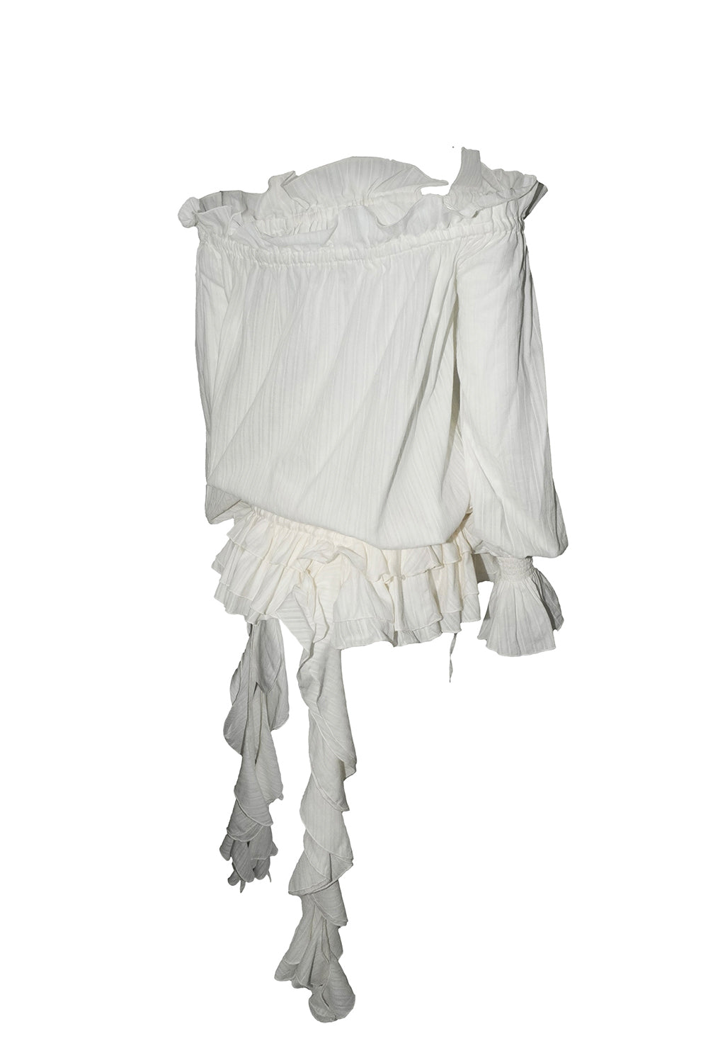 ruffle tiered dress mini