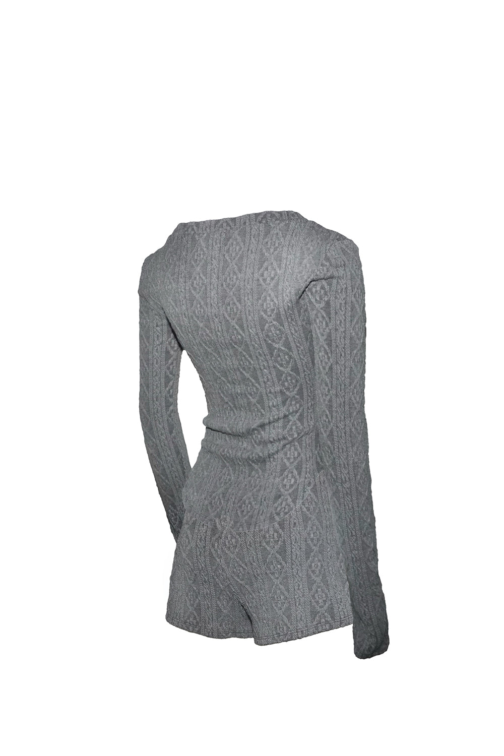 S cable knit ensemble