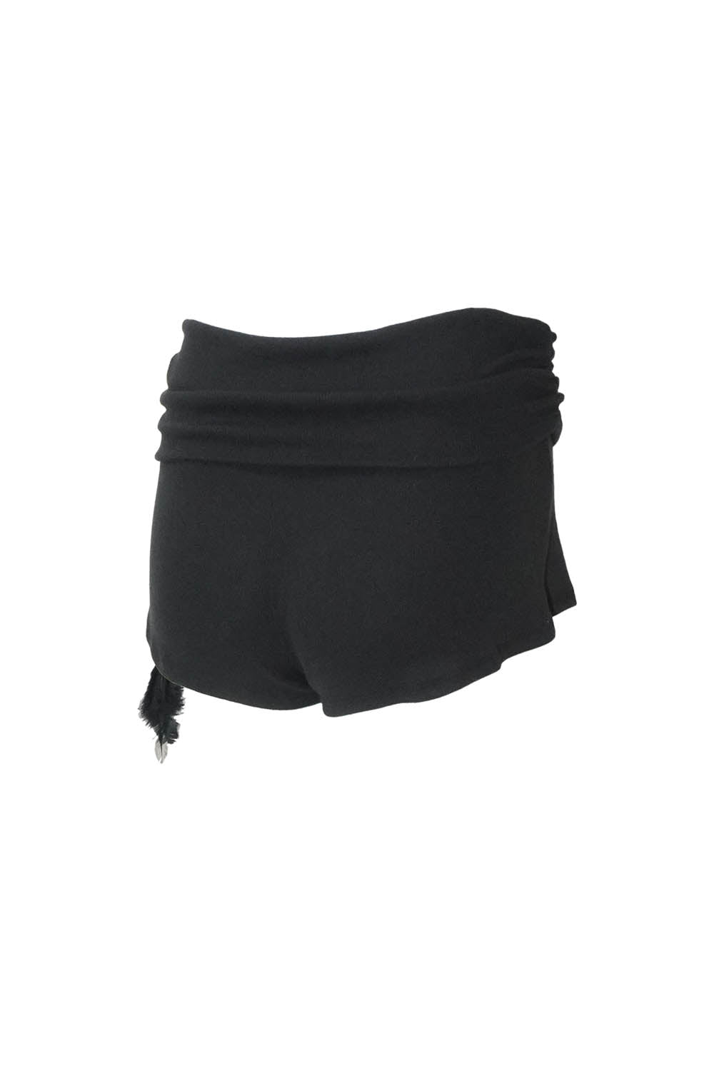 THEREDTHREAD / ザレッドスレッド】S ribbon micro shorts feather