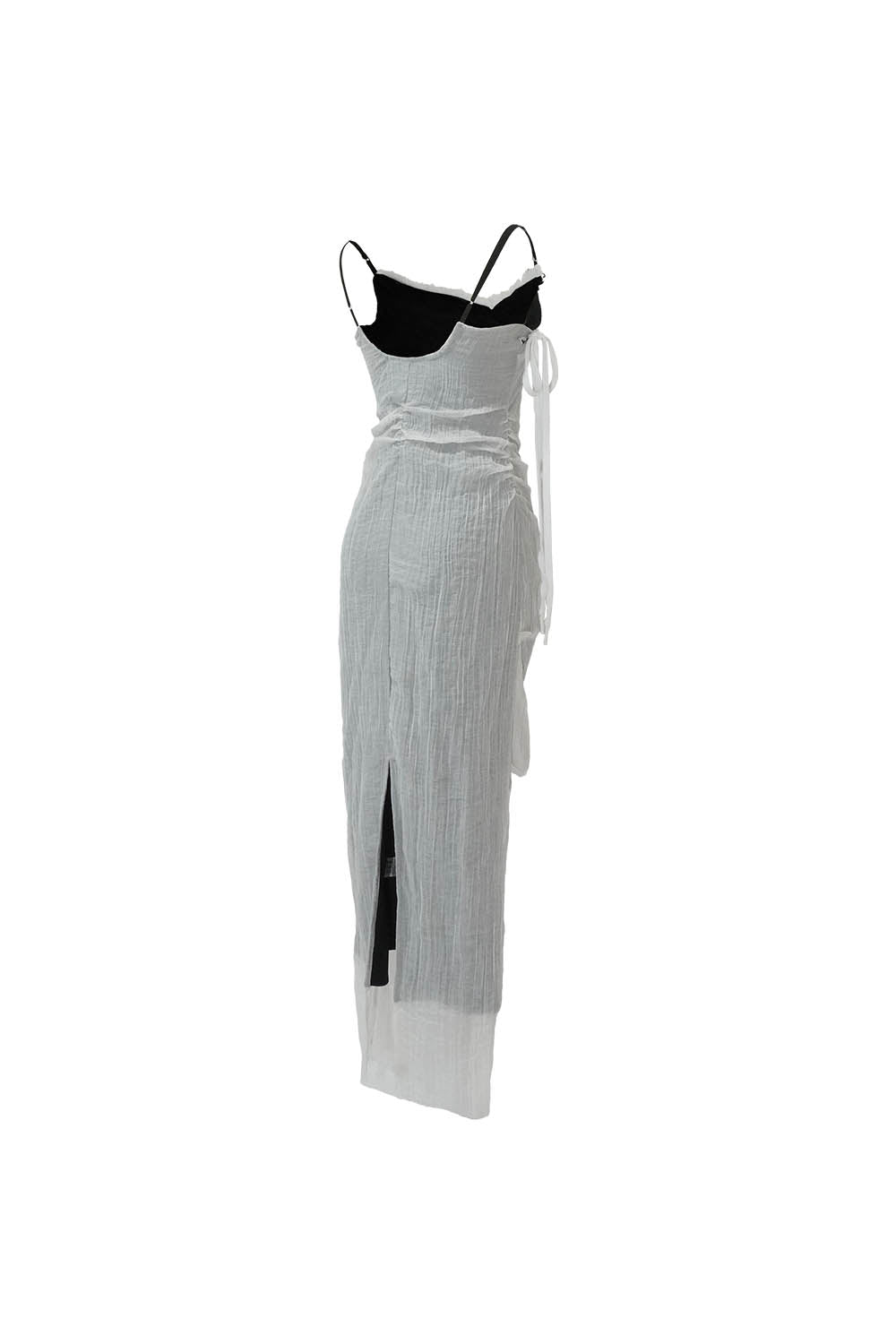 THEREDTHREAD / ザレッドスレッド】S lace up camisole dress