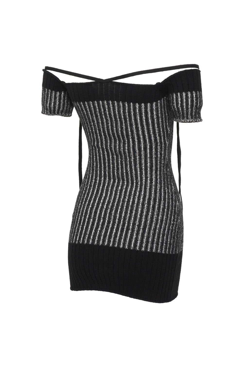 THEREDTHREAD / ザレッドスレッド】S bicolor knit dress