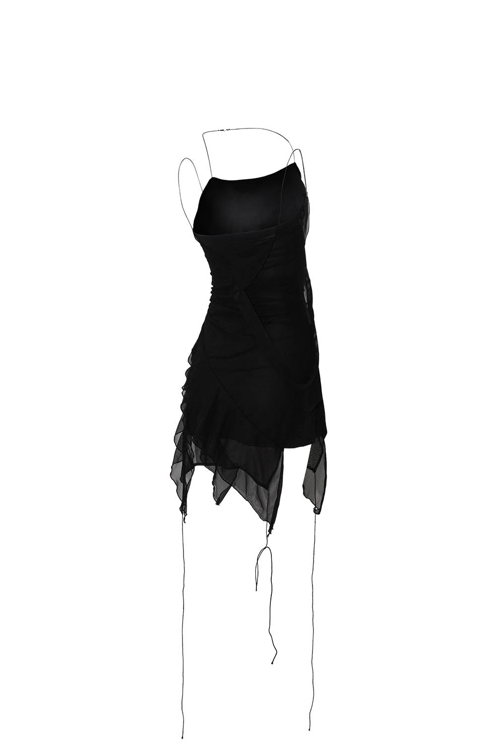 S ruffle tulle dress