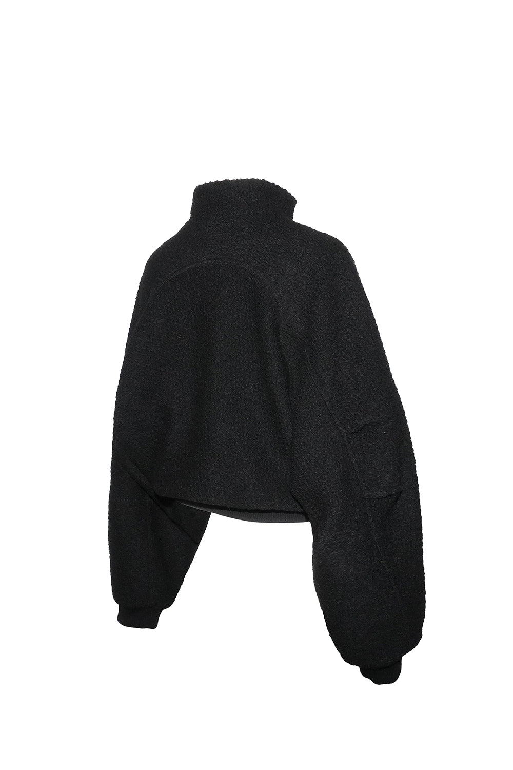 S clasp balloon blouson