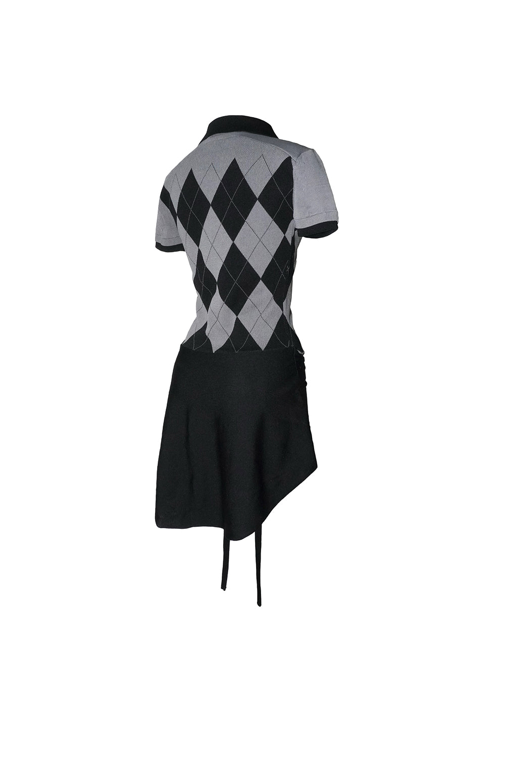 argyle fit romper
