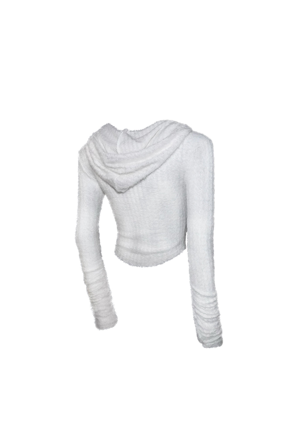 S w zip brushed hoodie