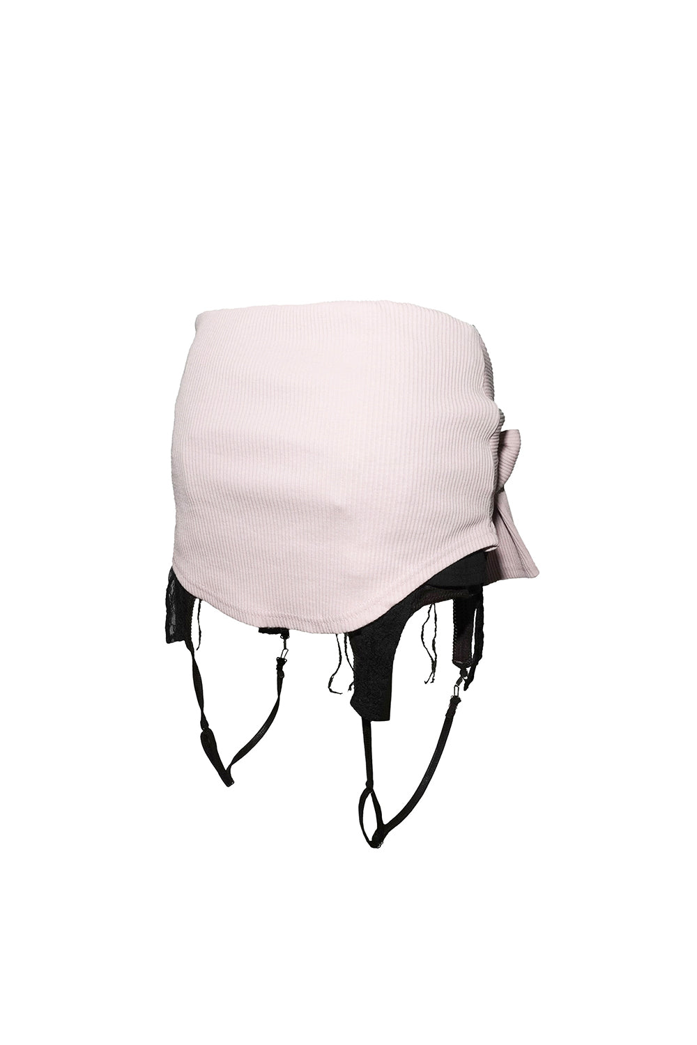 veil layered skirt mini