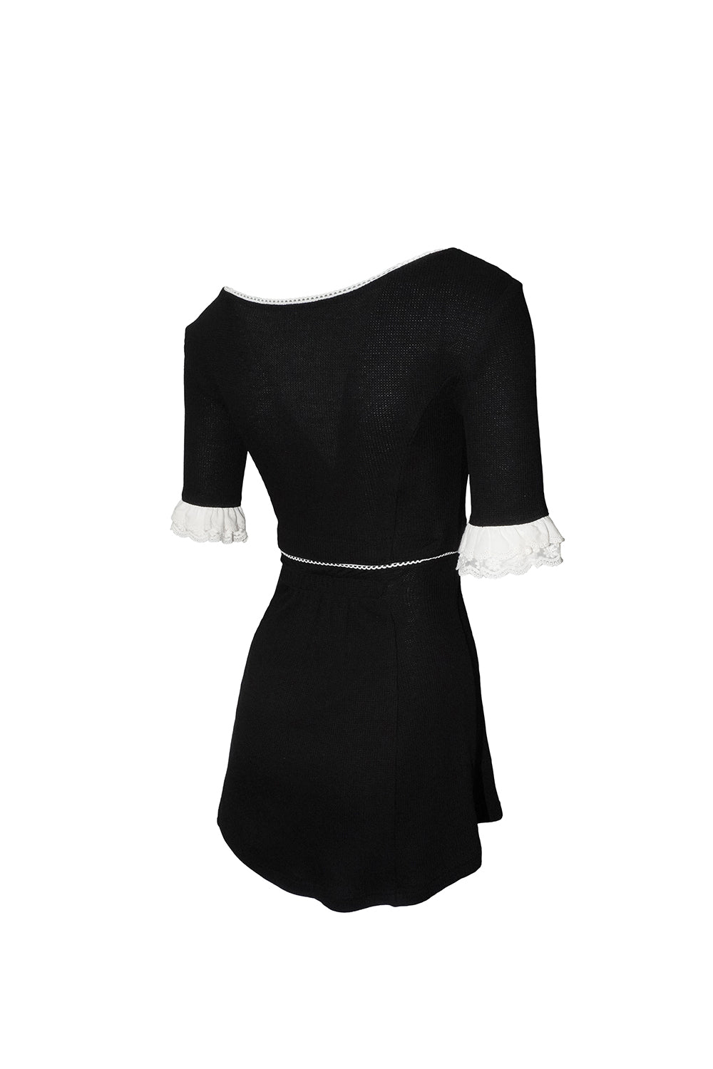 convertible laced dress mini