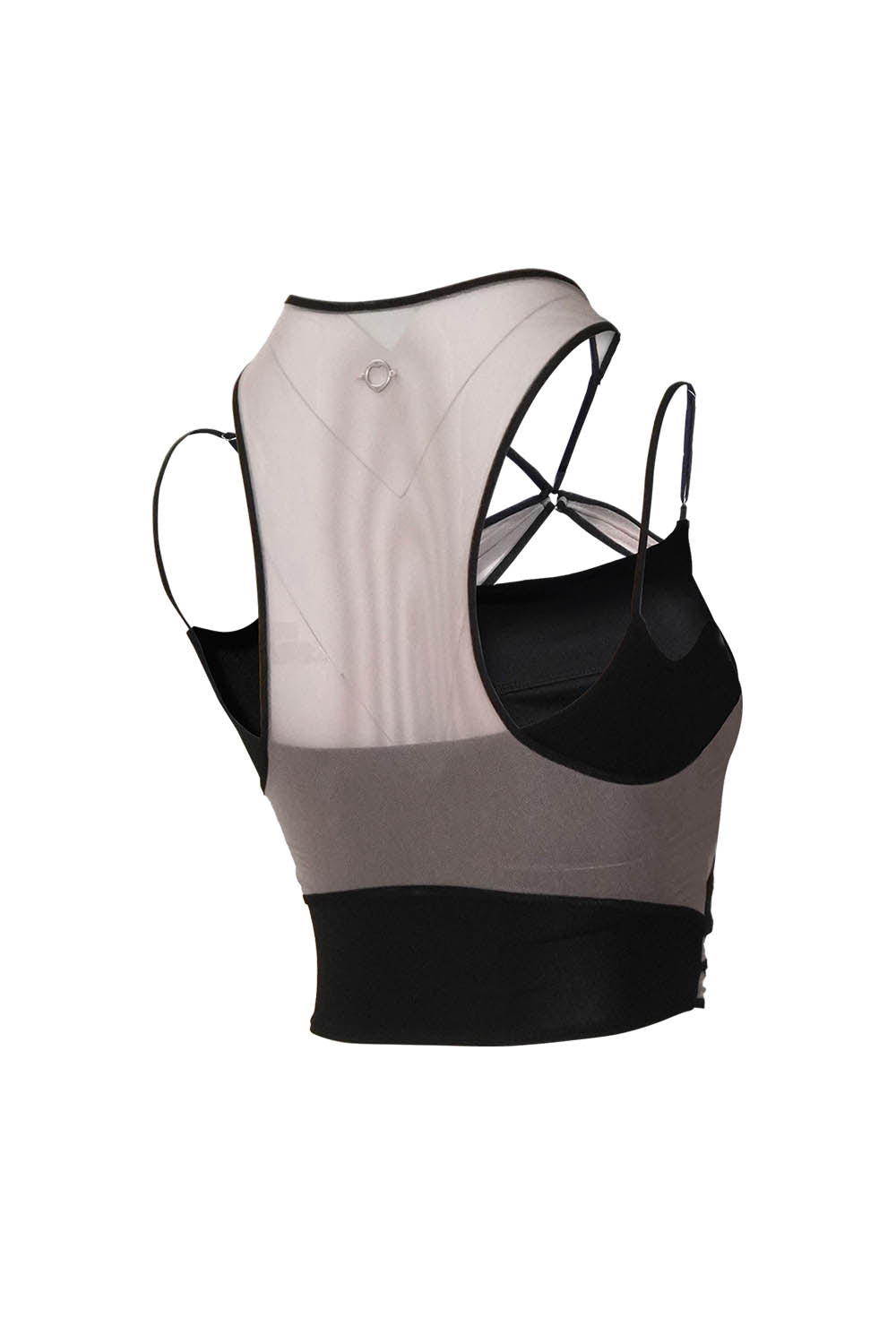 THEREDTHREAD】S tulle layered camisole