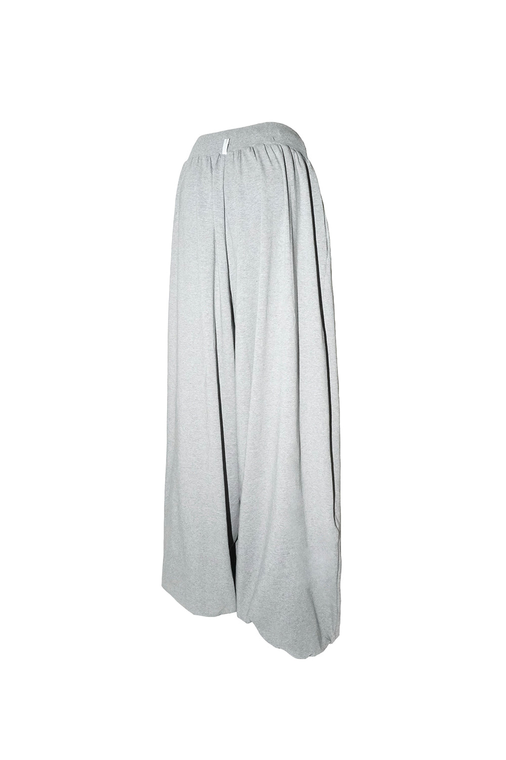 emblem fold sweat pants