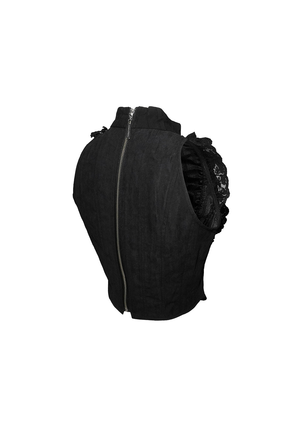 bib corset blouse