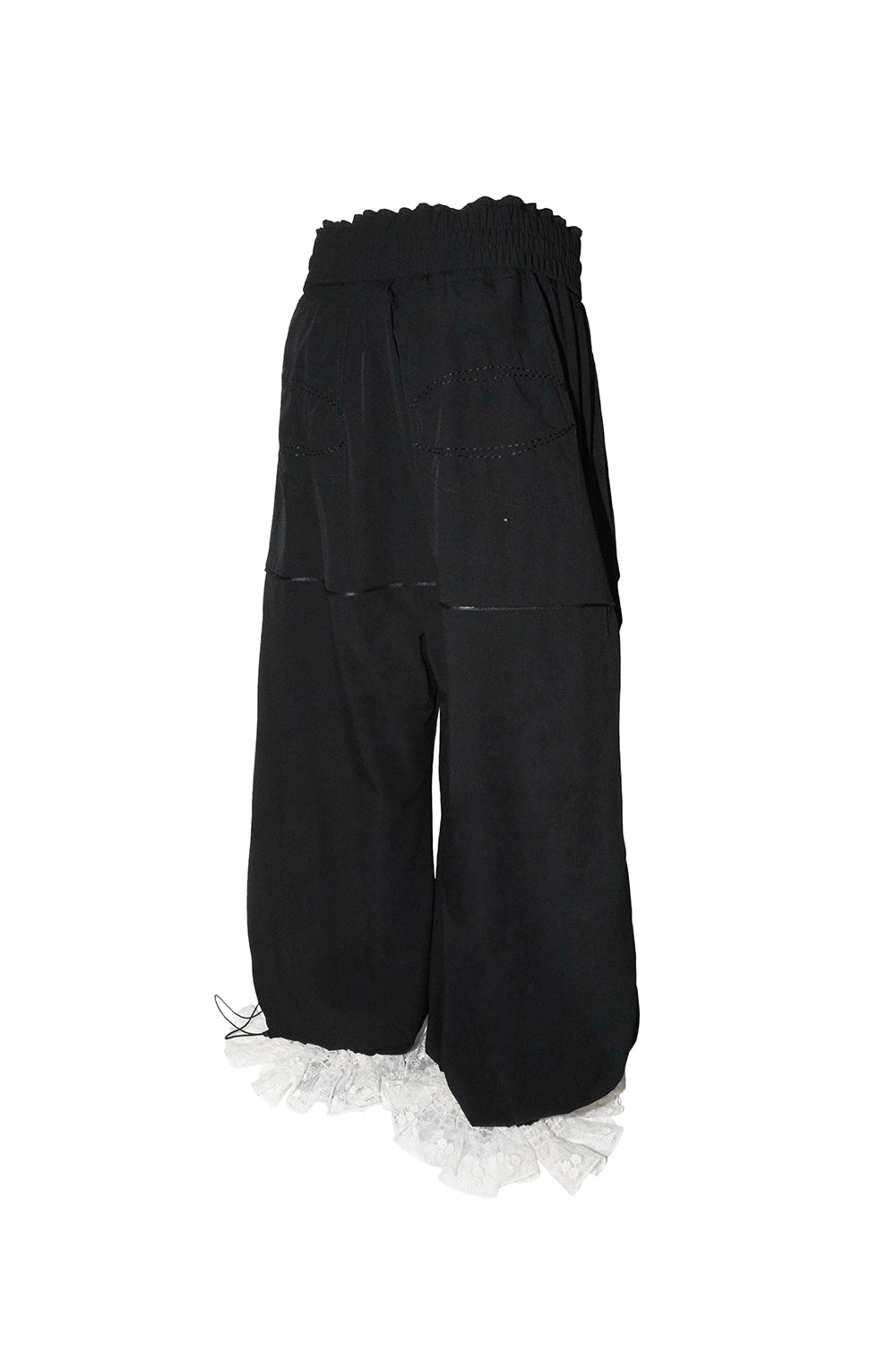 nylon jersey pants lace