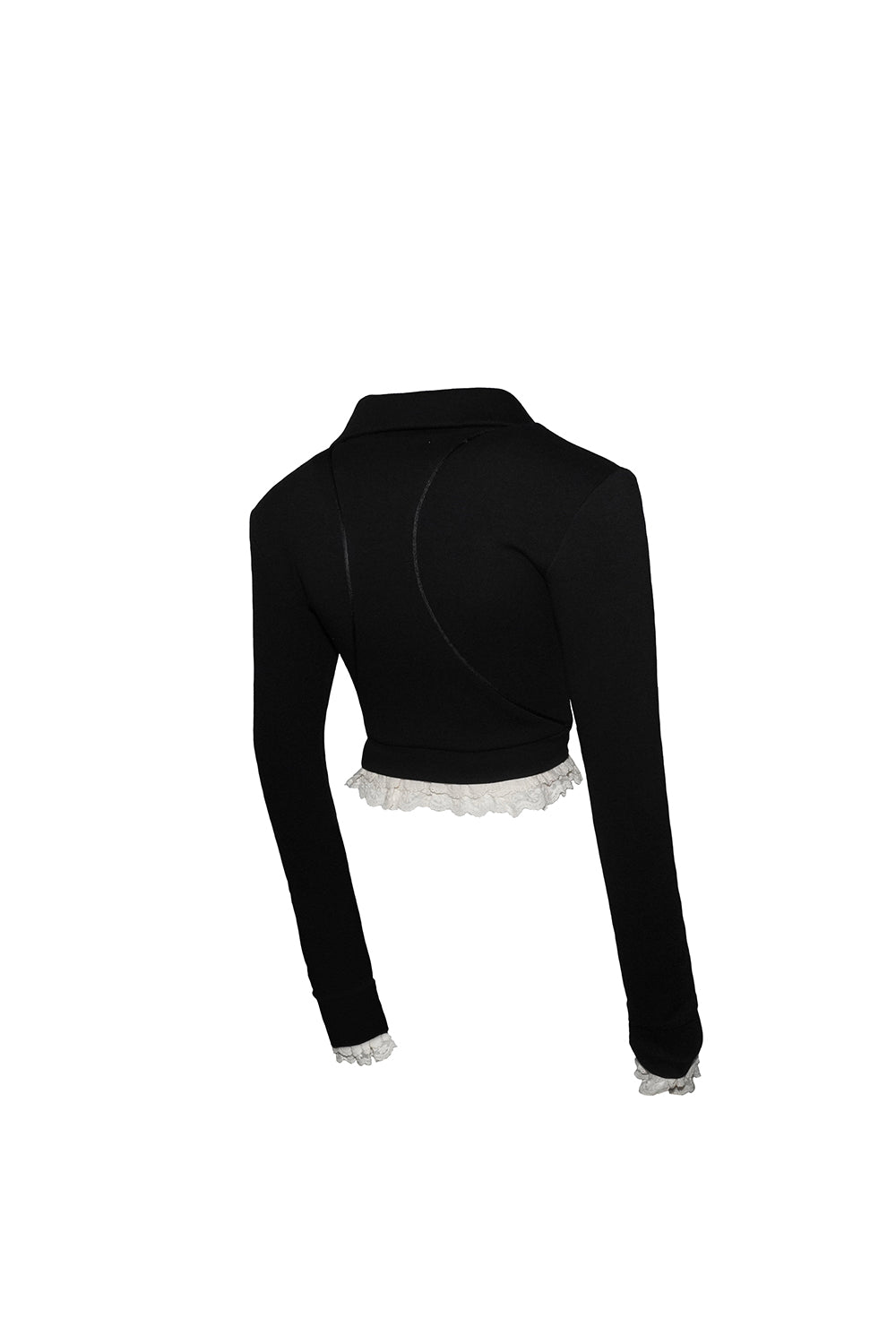 THEREDTHREAD】track jersey jacket lace