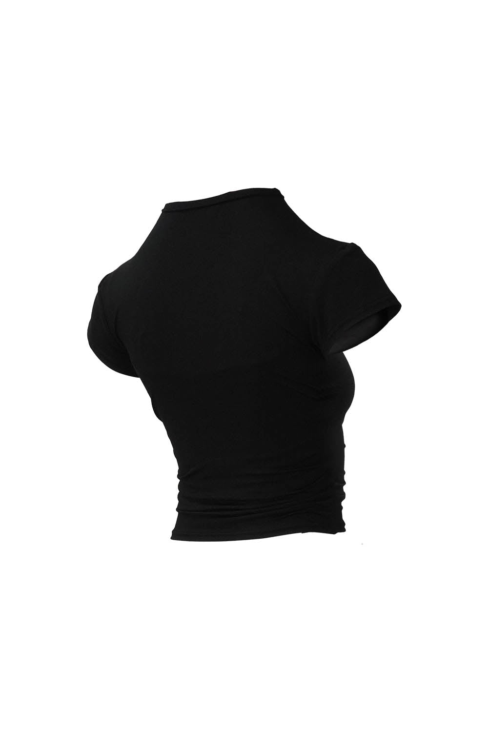 S circle open T-shirts
