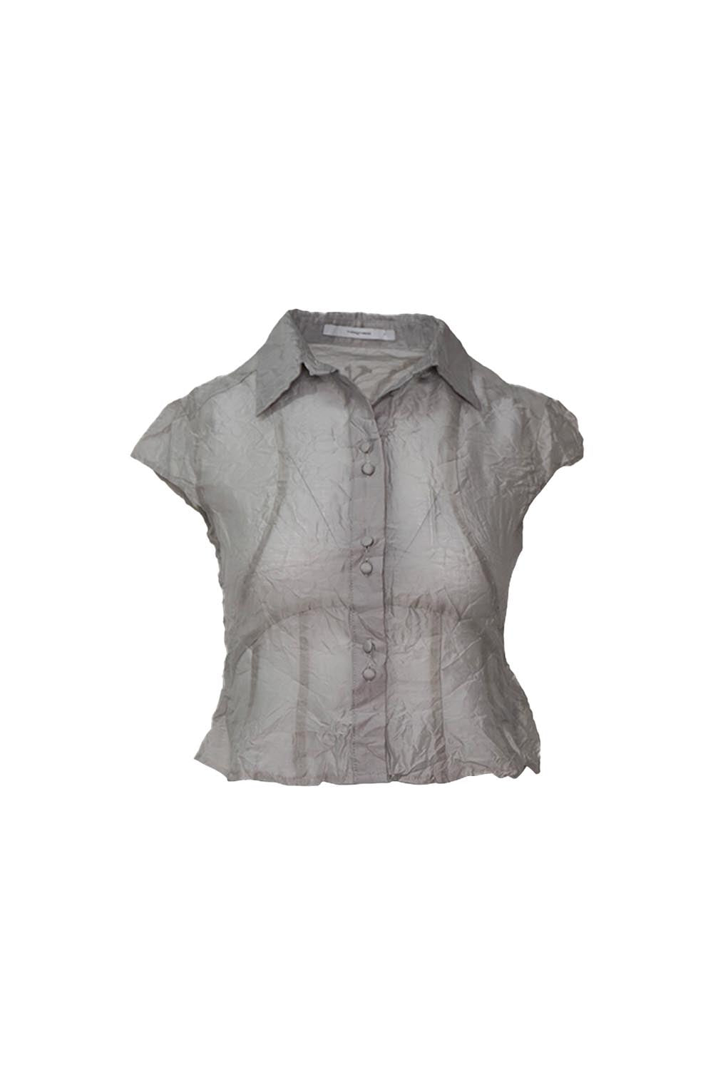 トップス THEREDTHREAD Spuff sleeve tops lightning THEREDTHREAD / ザレッドスレッド】S puff sleeve tops lightning