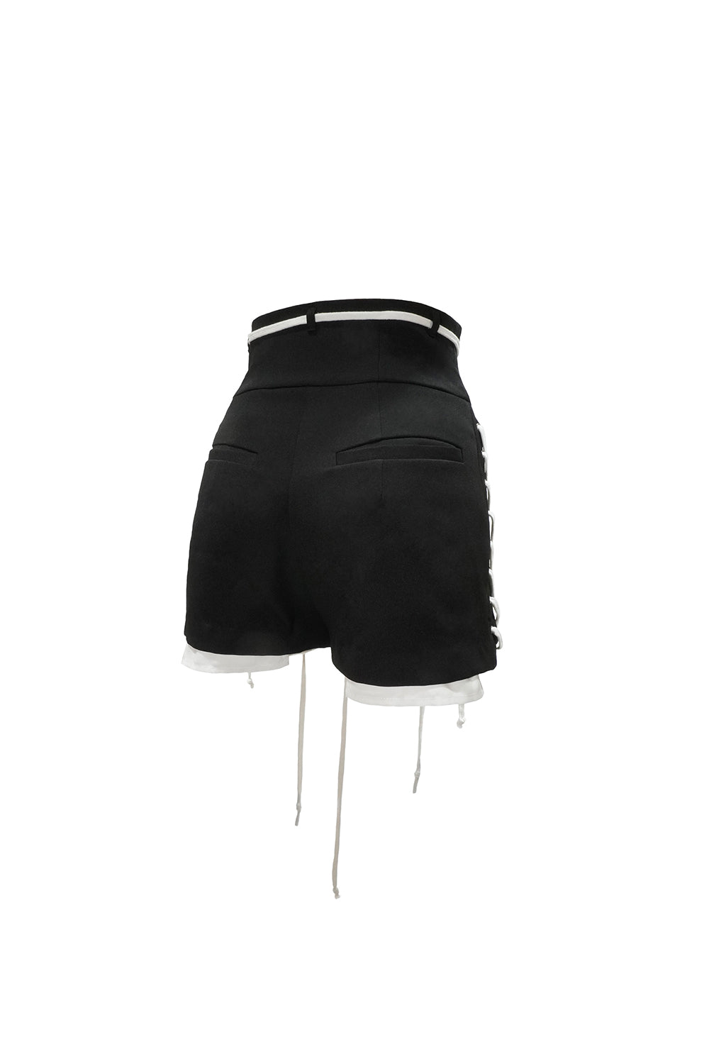 S lace up shorts