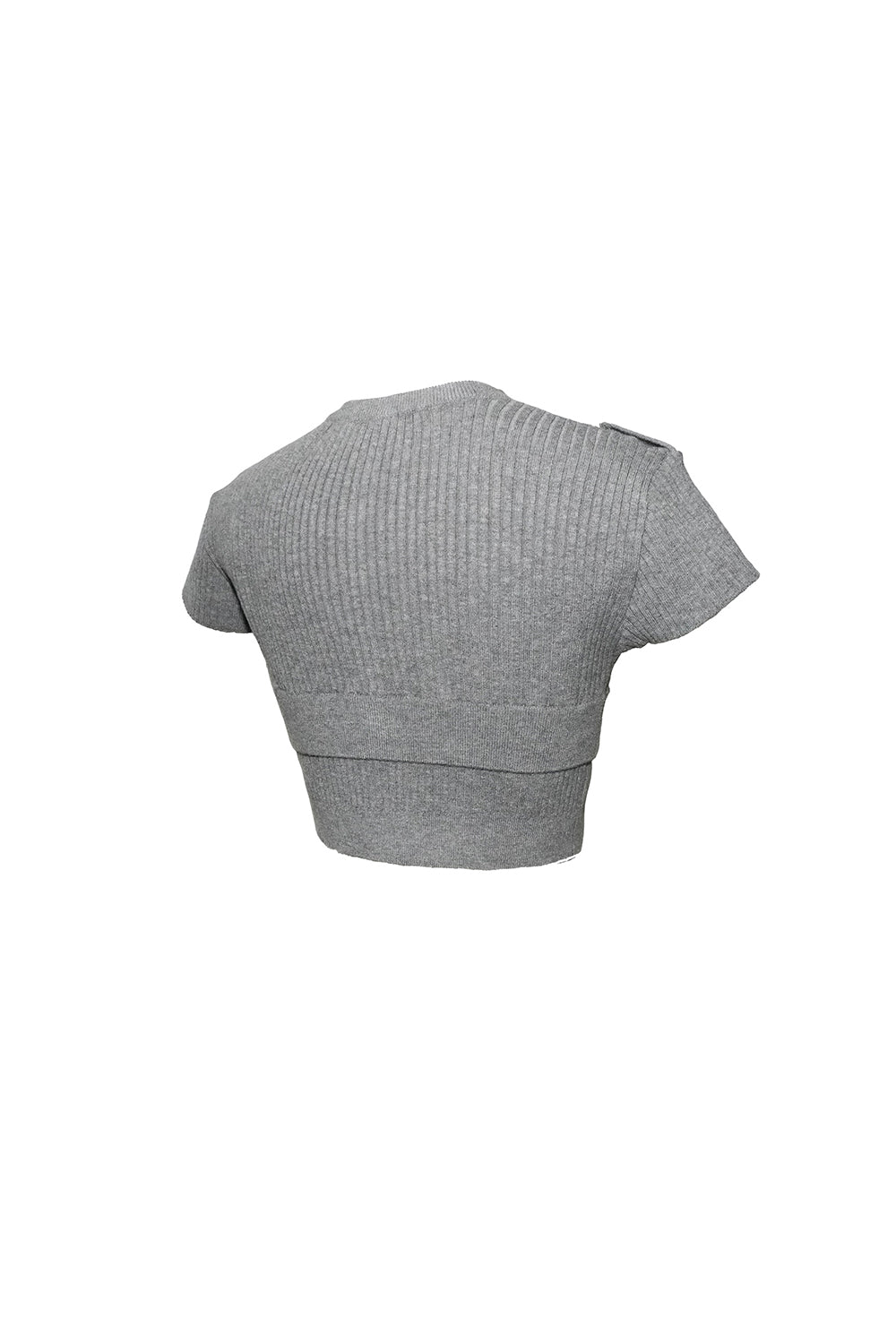button knit tops